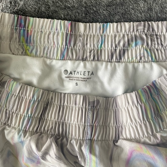 Mesh Racer Run Short 4" - Marble - Picture 3 of 5